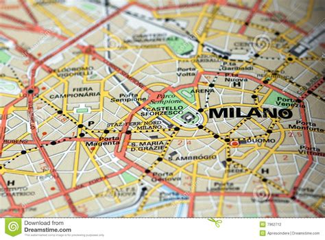 Duomo Milan Map
