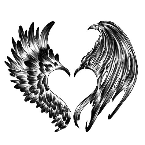 Top 198 Half Angel Half Demon Tattoo Meaning