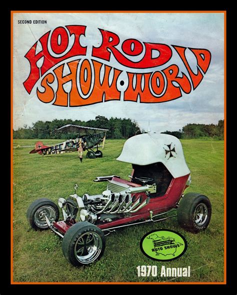 Hot Rod Show World Program 1970