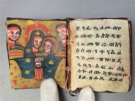 ethiopian coptic manuscript 1850 catawiki