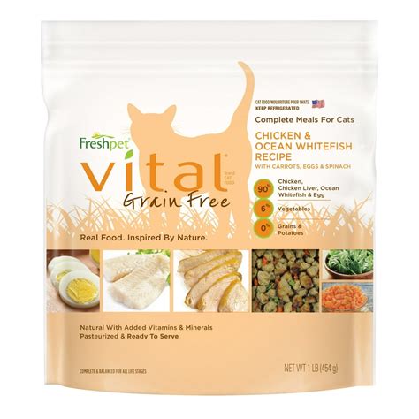 Freshpet Vital Grain Free Complete Meals For Cats 1 Lb