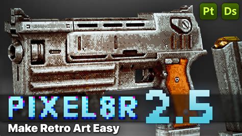 Pixel R V Retro Pixel Art With Substance New Features Polycount