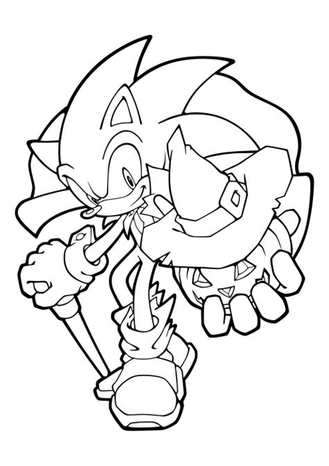 Chip Sonic Unleashed Coloring Pages Coloring Pages