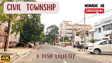 Rourkela 4k Drive A Posh Locality Of Town Civil Township Youtube