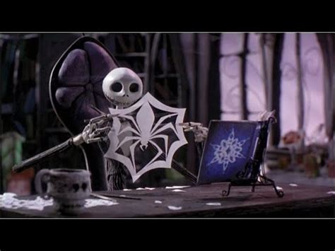 Only the white splendor is often waiting for, and the christmas mood also suffers. Cutting the snowflake from The Nightmare Before Christmas ...