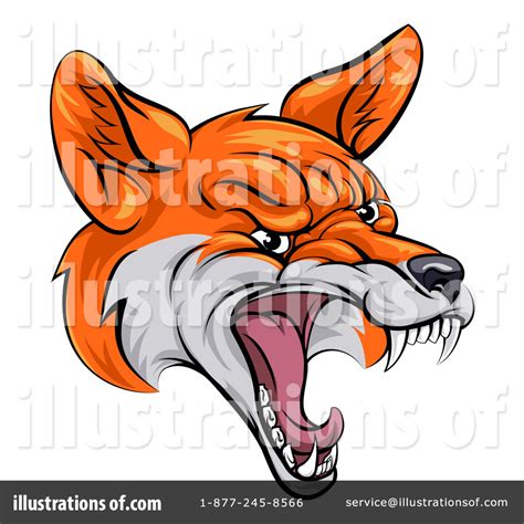 Fox Clipart #1271878 - Illustration by AtStockIllustration