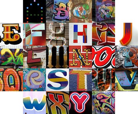 Multi Coloured Letters Postings To The Themed Alphabets Gr Flickr