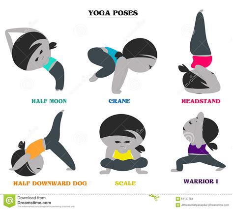 20,196 likes · 32 talking about this. Yoga Poses And Names Cartoon Background Stock Illustration ...