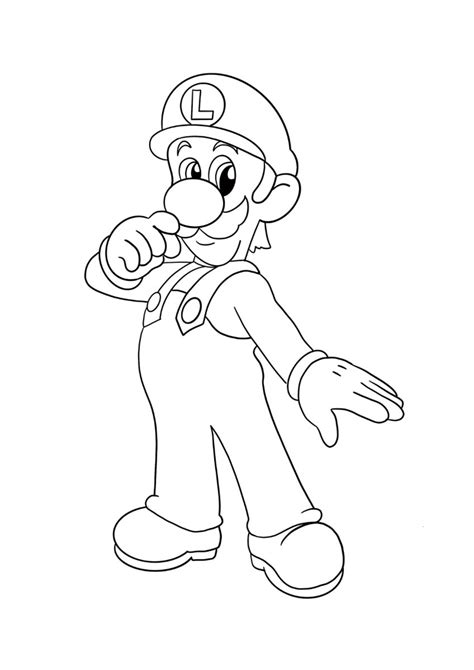 Super Mario Da Colorare Stampa Gratis Portalebambini It