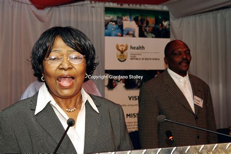 south african health minister tshabalala msimang allied picture press