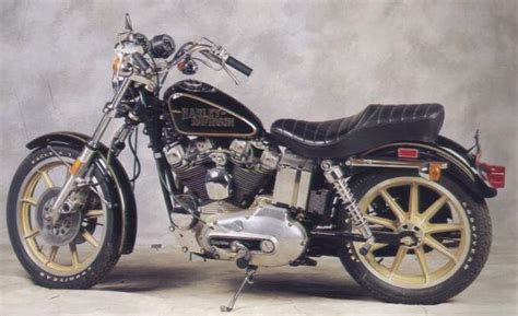 The concept is simple, nothing fancy. HARLEY DAVIDSON Sportster 1000 75th Anniversary - 1978 ...