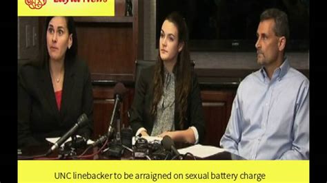 Unc Linebacker To Be Arraigned On Sexual Battery Charge By Cnn Youtube