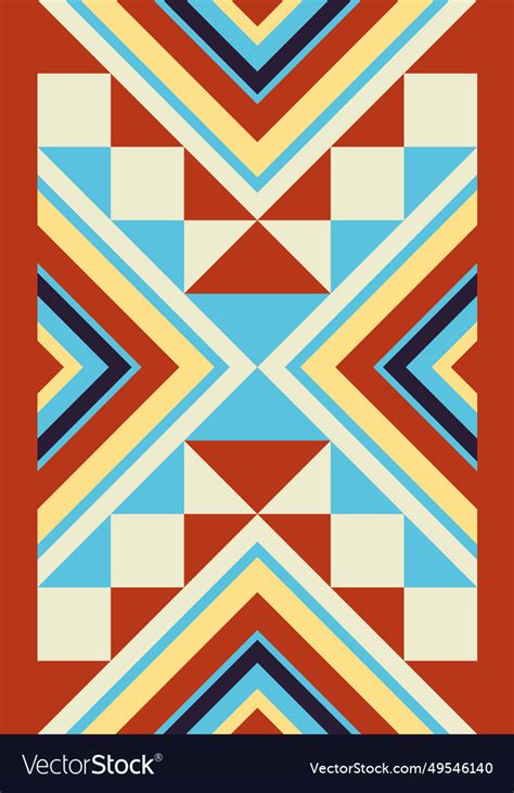 Native American Pattern Royalty Free Vector Image