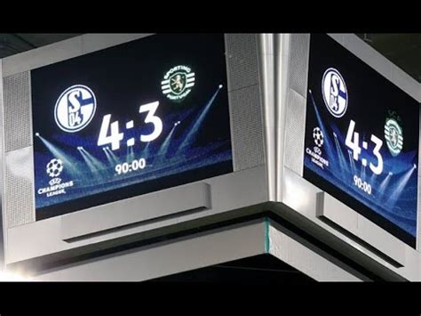 Fc schalke 04 (in german). Schalke 04 4:3 Sporting Lissabon - Champions League - 21 ...