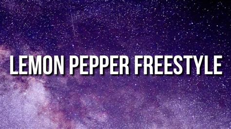 Drake Lemon Pepper Freestyle Ft Rick Ross Lyrics Youtube