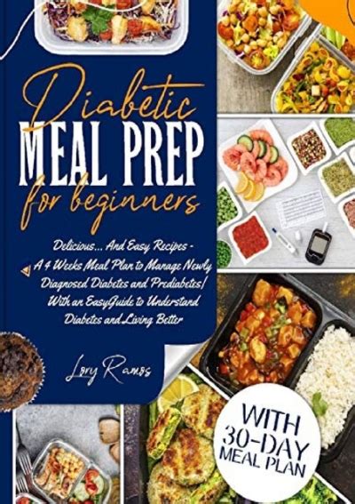 √ Pdf Read Free Diabetic Meal Prep For Beginners Delicious And