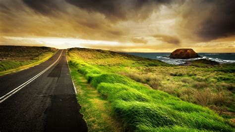 Road West Hdr 2560x1440 Hdtv Wallpaper