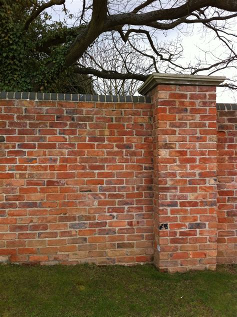 How To Disguise A Garden Brick Wall Build A Brick Garden Wall