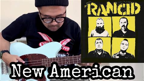 Rancid New American Bass Cover Youtube