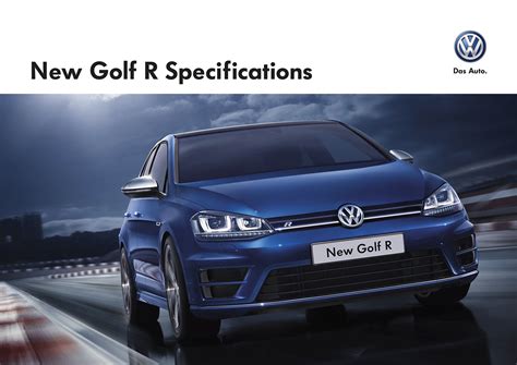 Volkswagen Golf R Brochure On Behance