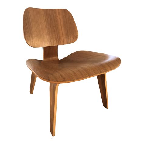 Modern Lcw Eames Molded Plywood Chair Chairish