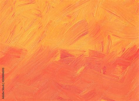 Abstract Coral And Peach Color Background Painting Orange And Red