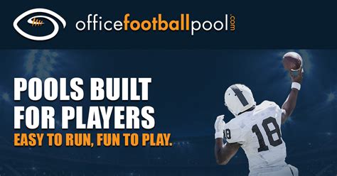 Office Football Pool Pool Hosting For Football Golf Basketball And More