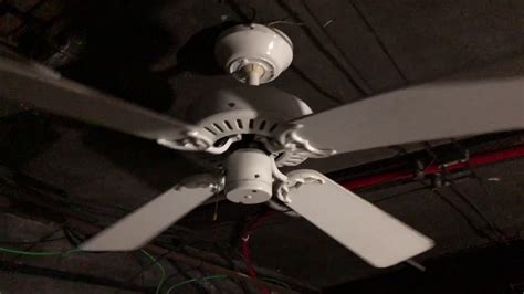 Fan Collection Moving Vlog 28 Installing The 4th Basement Ceiling Fan