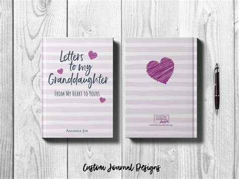 Letters To My Granddaughter Girl Journal Book Writing Journal Etsy