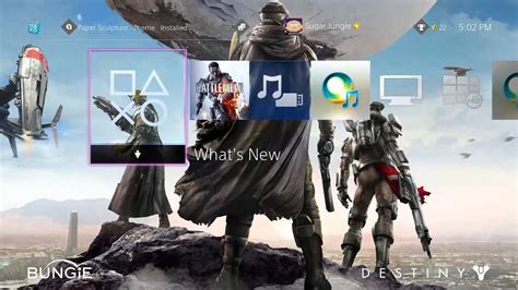 Ps4 Update 20 Launch Themes Youtube