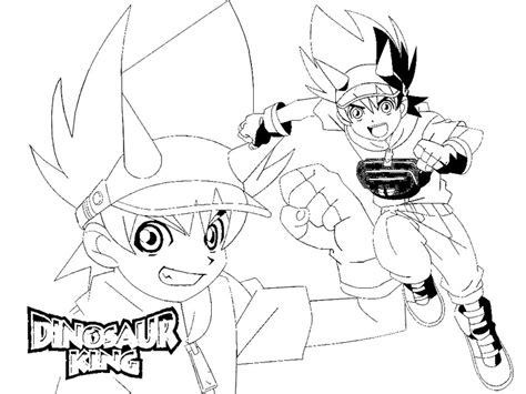 Maybe you would like to learn more about one of these? Coloring page Dinosaur King 7