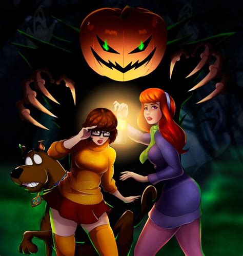 Scooby Velma And Daphne By Teban1983 On Deviantart Velma Scooby Doo Scooby Doo Mystery Inc
