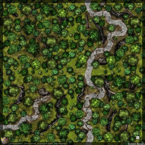 Large Dnd Forest Map