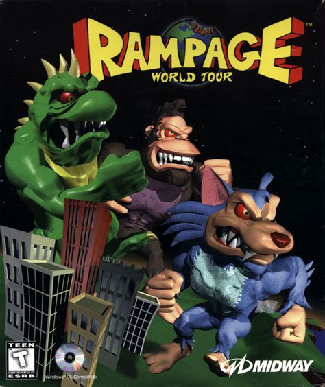 Rampage World Tour For Windows 1997 Mobygames