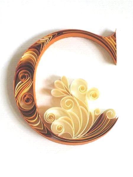 Beautiful Paper Quilling Letter Patterns By Sabeena Karnik Quilling