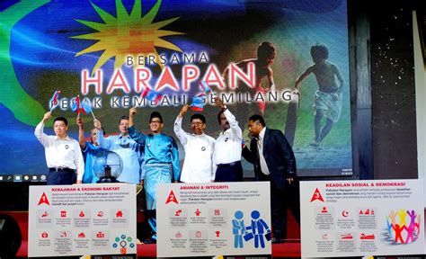 rakyat pelancaran manifesto pakatan harapan 2018. KINTA CHRONICLES: Pakatan Harapan Launches Perak Manifesto