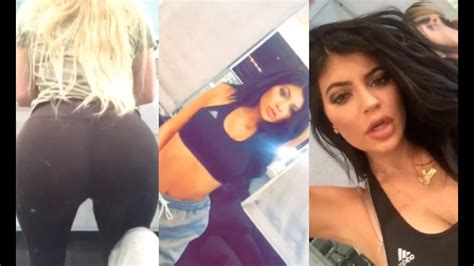 Kylie Jenner Sexy Dancing And Twerking In Glam Roomfull Snapchats Youtube