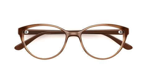 specsavers women s glasses efia brown angular plastic acetate frame 199 specsavers australia