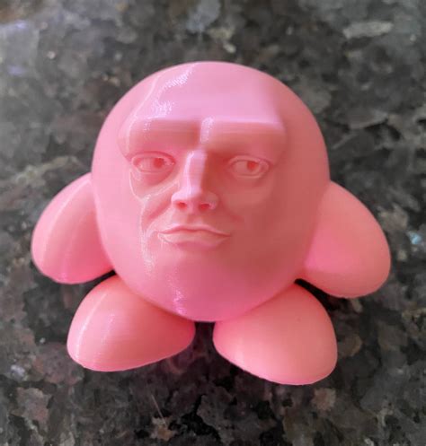 Cursed Kirby 3d Printed Kirb Etsy