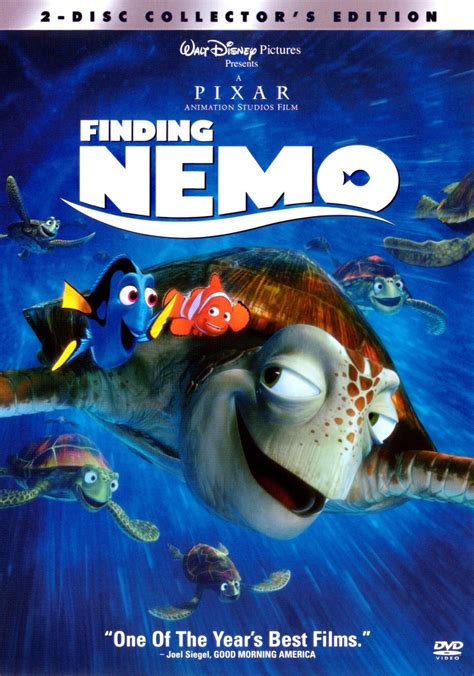 Dvd Review Pixars Finding Nemo On Buena Vista Home Entertainment