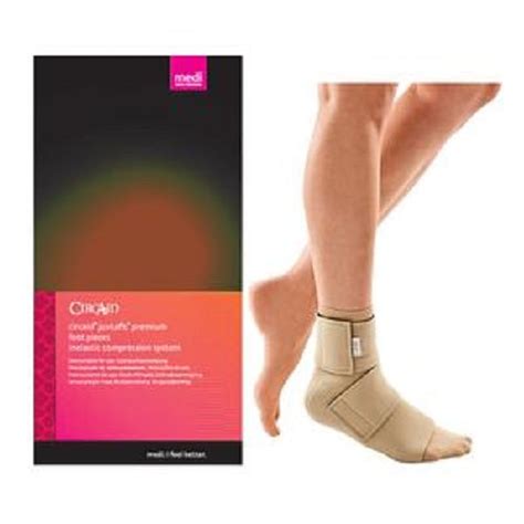 Medi Juxta Fit Premium Ankle Foot Compression Wrap Closed Heel