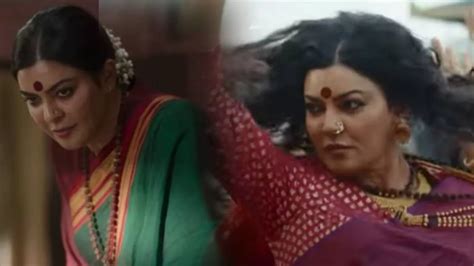 sushmita sen blew people mind by becoming a transgender the powerful teaser of taali released