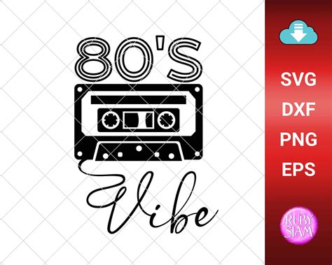 80s Svg 80s Vibe Svg 80s Vintage 1980s Music Lover Svg Etsy Finland