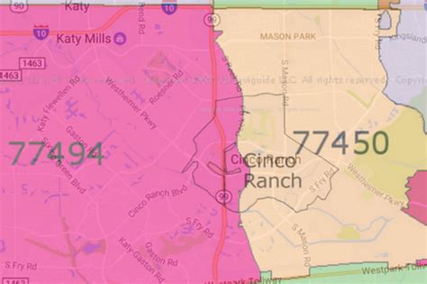 Katy Zip Code Maps Ameritex Houston Movers Different Areas In Katy