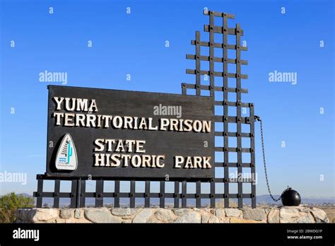 Yuma Territorial Prison Museumyumaarizonausa Stock Photo Alamy