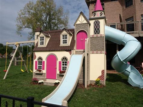 With these castle playhouses, you can help the. 15 Amazing Outdoor Playhouse Ideas - Rilane