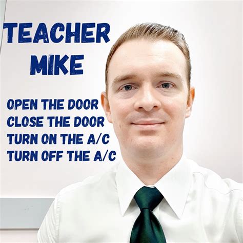 Teacher Mike Turn On Turn Off