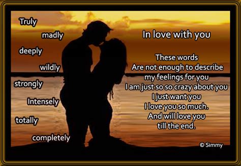 Love You Till The End Free Madly In Love Ecards Greeting Cards 123