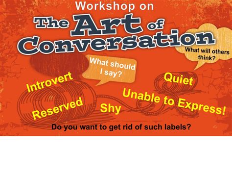 Upcoming Events The Art Of Conversation Mindspeak
