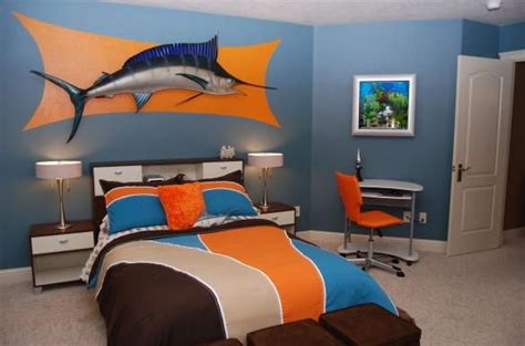 If you're feeling your room is compact and wish to make it appear bigger then prefer white furniture. undefined | Fishing bedroom, Fishing themed bedroom ...